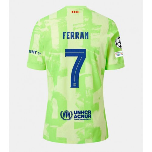 Barcelona Ferran Torres #7 Rezervni Dres 2024-25 Kratak Rukav